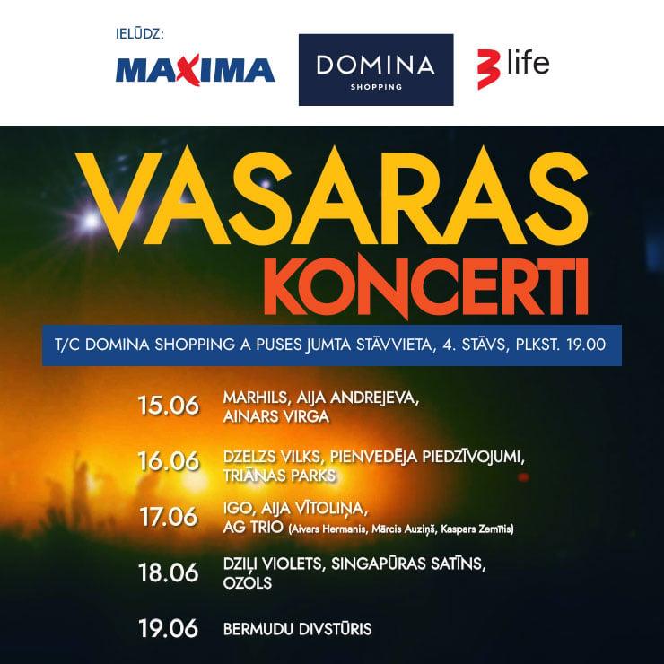 Izrādes "koncerti VASARAS NOSKAŅĀS" attels
