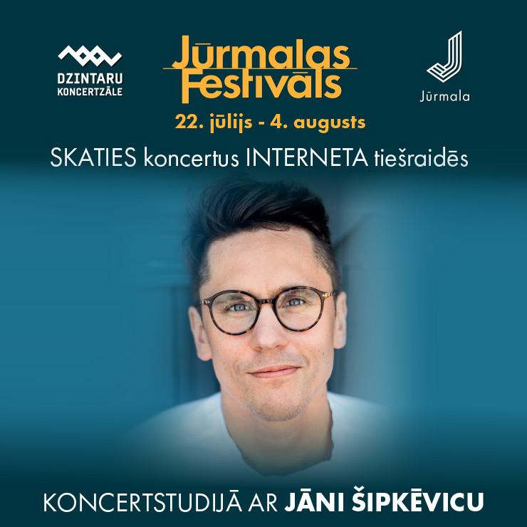 Izrādes "Jūrmalas Festivāls 2020 Tiešraides" attels