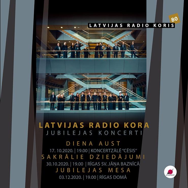 Izrādes "LATVIJAS RADIO KORA JUBILEJAS KONCERTI" attels