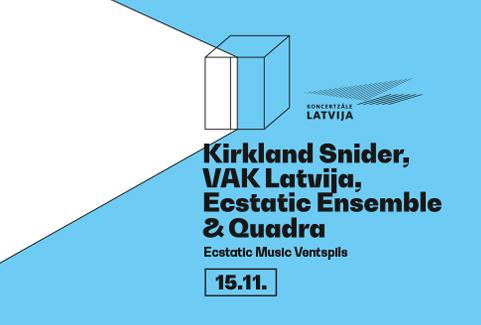 Izrādes "Ecstatic Music Ventspils" attels