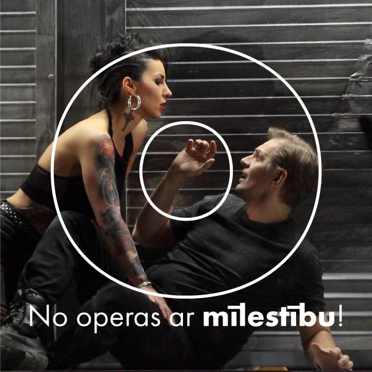 Izrādes "NO OPERAS - AR MĪLESTĪBU" attels