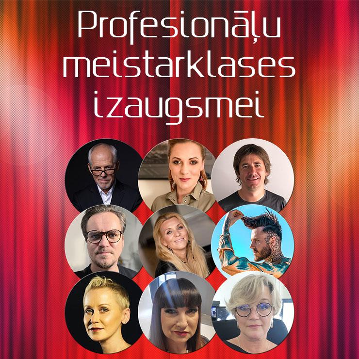 Izrādes "PROFESIONĀĻU MEISTARKLASES IZAUGSMEI" attels