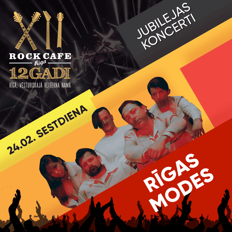 Image of the event "Rock Cafe jubilejas koncerti"