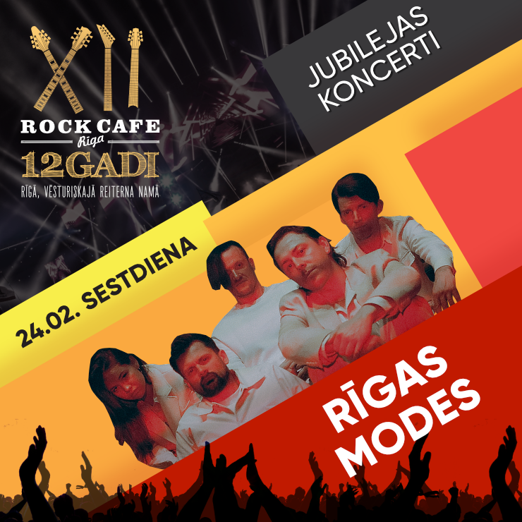 Image of the event "Rock Cafe jubilejas koncerti"