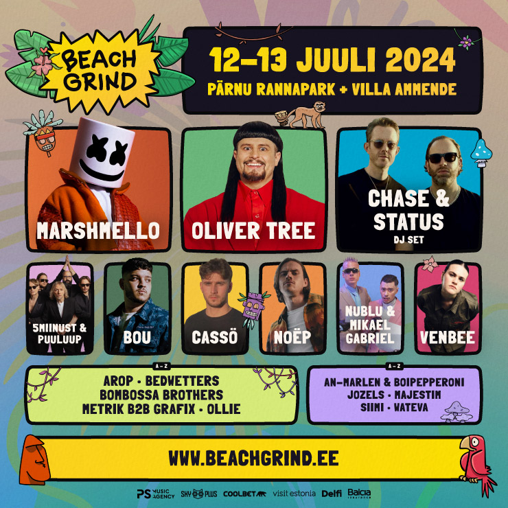 Izrādes "BEACH GRIND 2024" attels