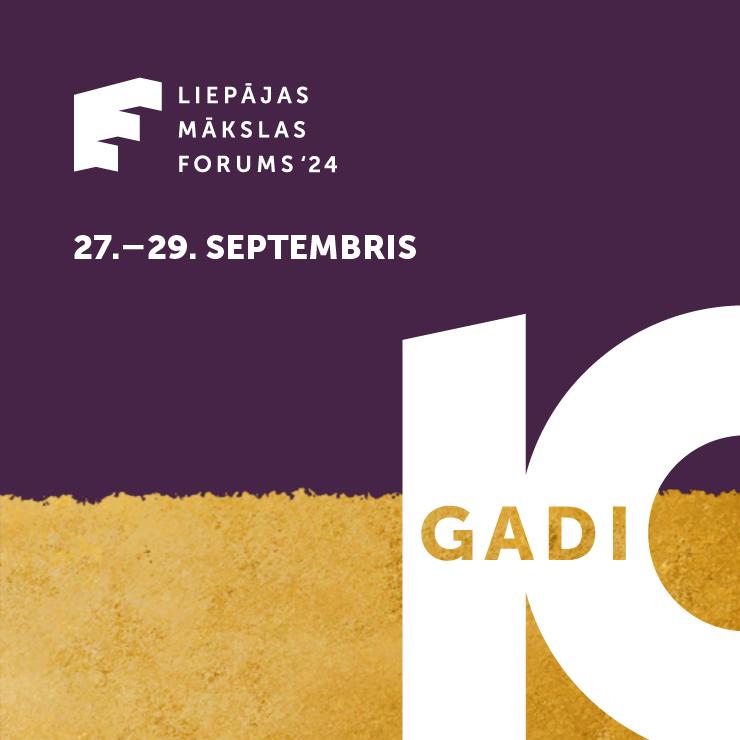 Izrādes "LIEPĀJAS MĀKSLAS FORUMS 2024" attels