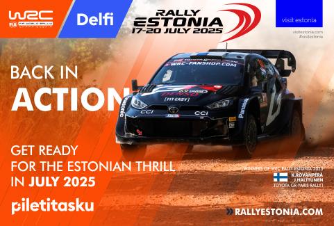 Izrādes "WRC Delfi Rally Estonia 2025" attels