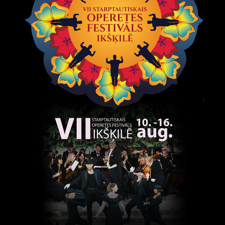 Izrādes "VII Starptautiskais Operetes festivāls Ikšķilē" attels