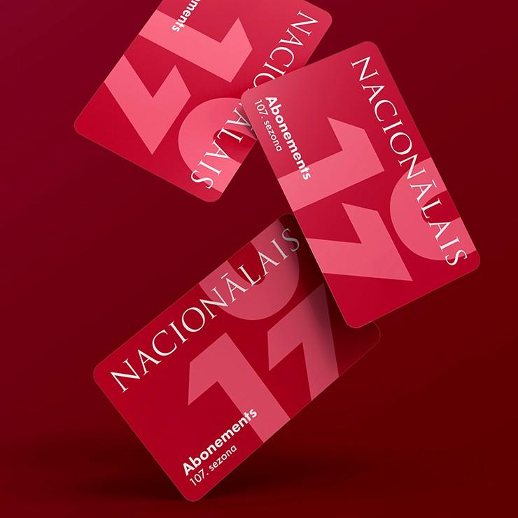 Izrādes "Latvijas Nacionālā teātra 107. sezonas ABONEMENTS" attels