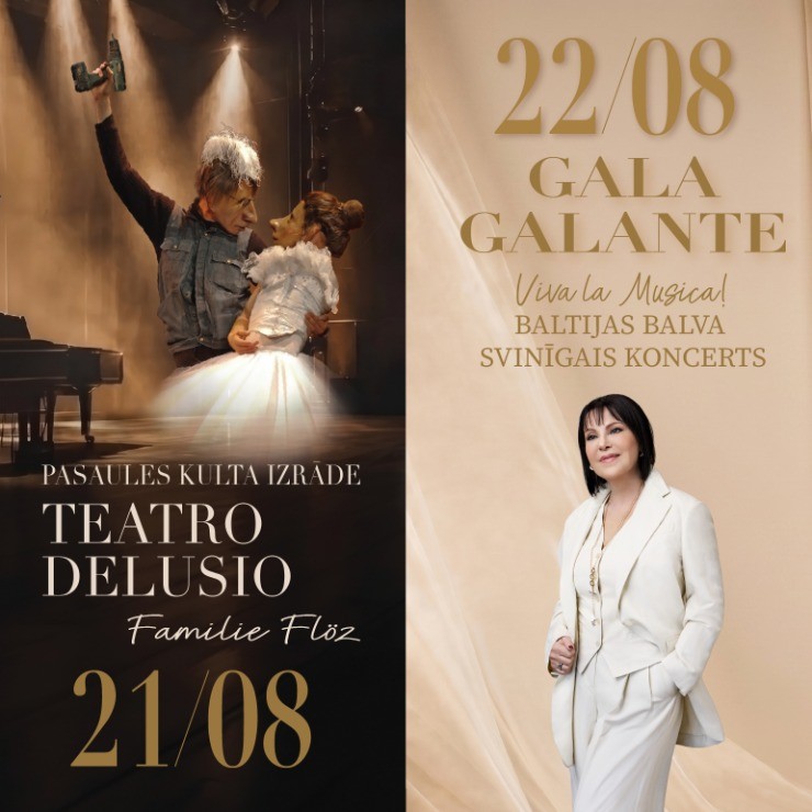 Izrādes "GALA GALANTE / VIVA LA MUSICA! / Teatro Delusio / BALTIJAS BALVA - SVĒTKU KONCERTS" attels