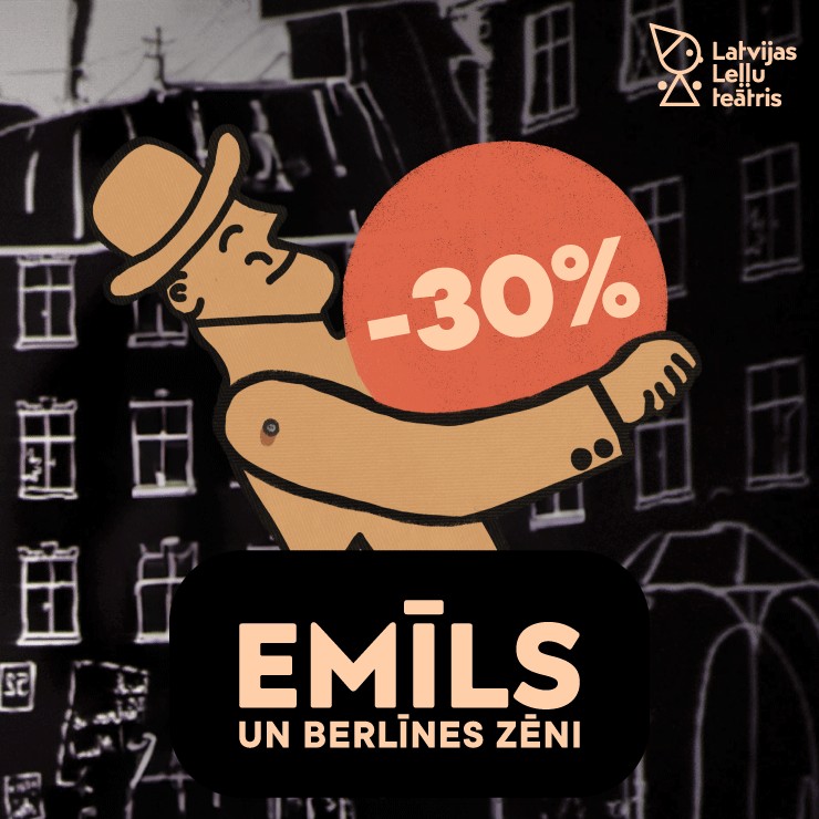 Izrādes "Emīls un Berlīnes zēni -30%" attels