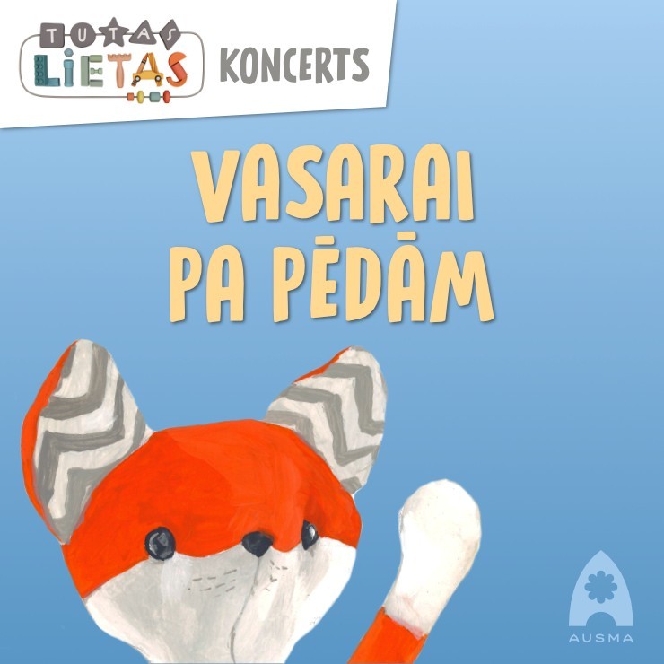 Izrādes "TUTAS KONCERTUZVEDUMS – VASARAI PA PĒDĀM" attels