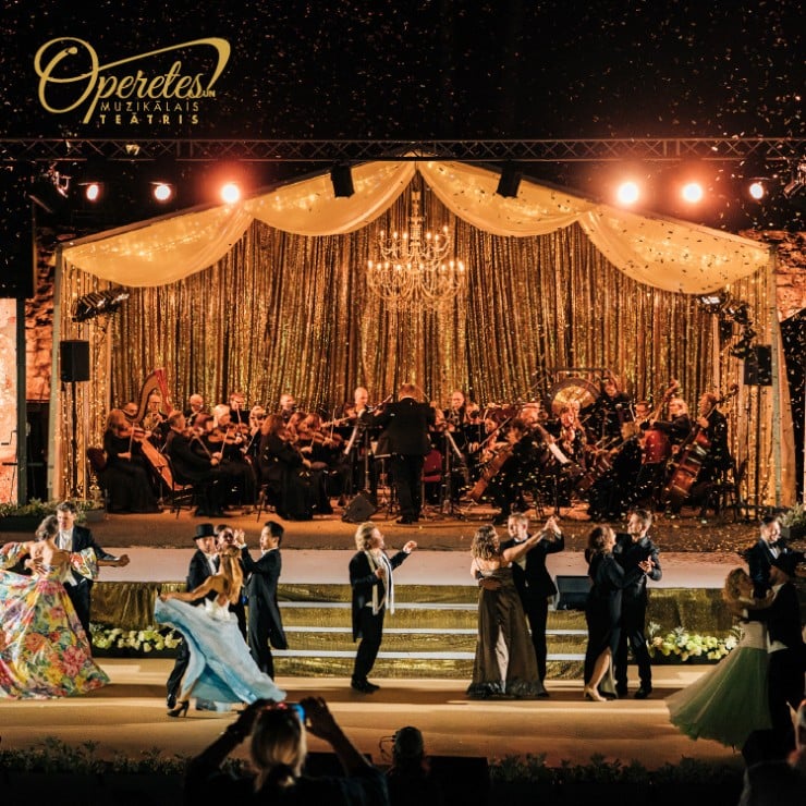 Izrādes "VIII Starptautiskais Operetes festivāls Ikšķilē" attels