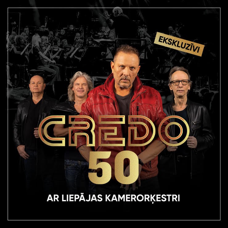Izrādes "Grupas CREDO 50 gadu jubilejas tūre LIDO!" attels