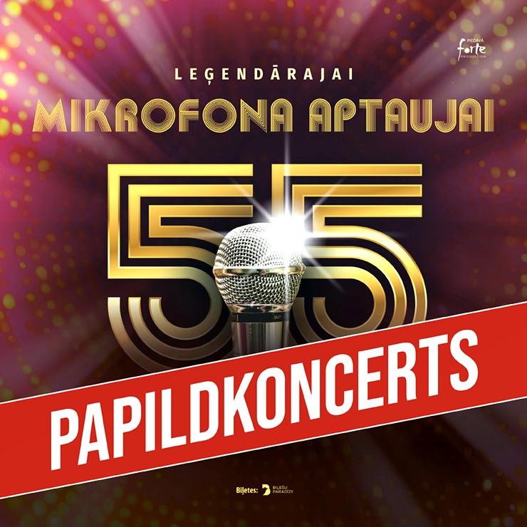 Izrādes "Mikrofona aptaujai 55 | jubilejas koncerts" attels