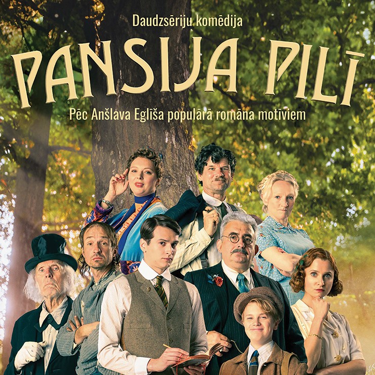 Izrādes "Daudzsēriju spēlfilma “Pansija pilī”" attels