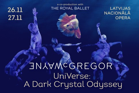 Izrādes "Wayne McGregor UniVerse: A Dark Crystal Odyssey" attels