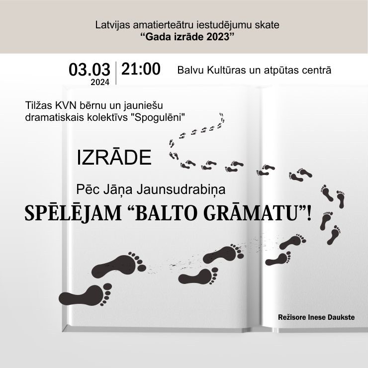 Izrādes "Latvijas amatierteātru iestudējumu skate “Gada izrāde 2023”" attels