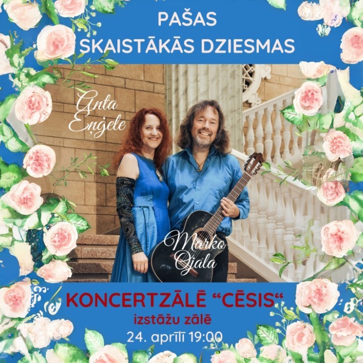 Izrādes "PAŠAS SKAISTĀKĀS DZIESMAS | Anta Eņģele un Marko Ojala" attels
