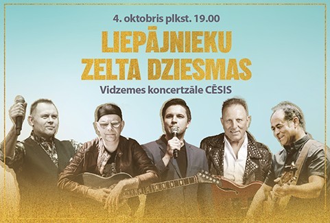 Izrādes "Koncerts LIEPĀJNIEKU ZELTA DZIESMAS" attels