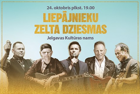 Izrādes "Koncerts LIEPĀJNIEKU ZELTA DZIESMAS" attels