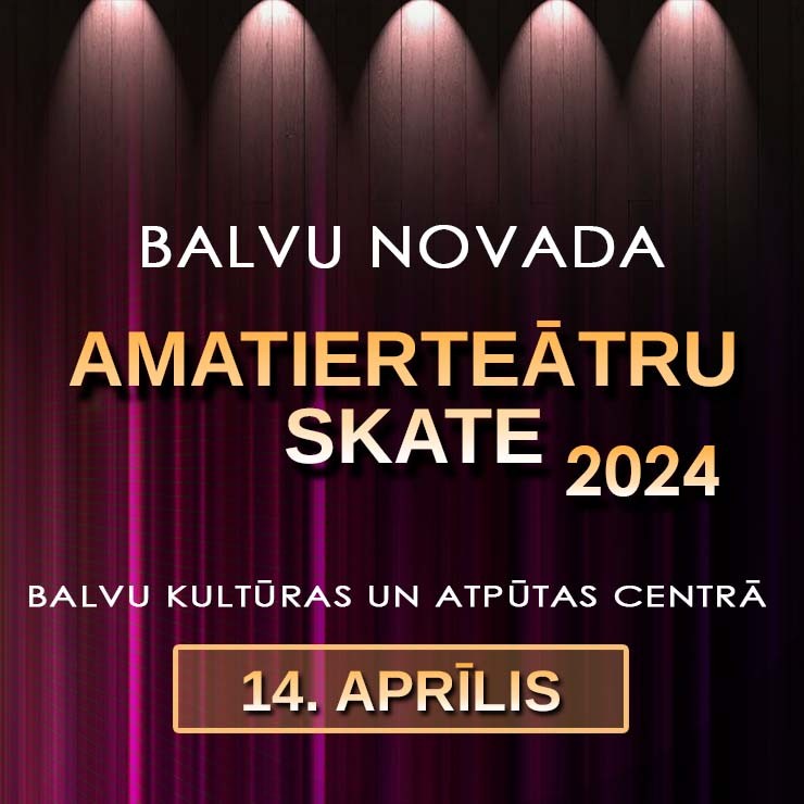 Izrādes "Balvu novada amatierteātru skate" attels