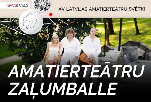Izrādes "Zaļumballe ar grupu "Vēja runa" | XV Latvijas amatierteātru svētki" attels