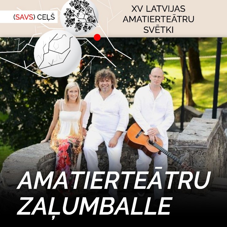 Izrādes "Zaļumballe ar grupu "Vēja runa" | XV Latvijas amatierteātru svētki" attels