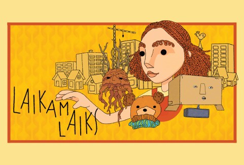 Izrādes "Laikam Laiks" attels
