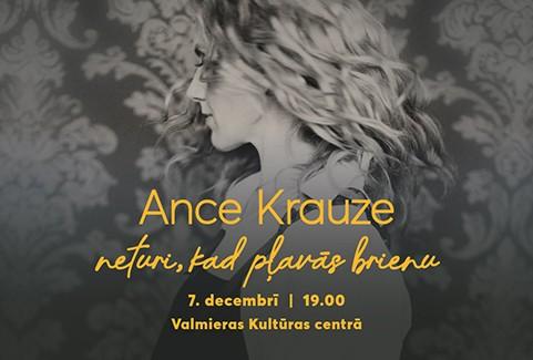 Izrādes "ANCE KRAUZE | Neturi, kad pļavās brienu..." attels