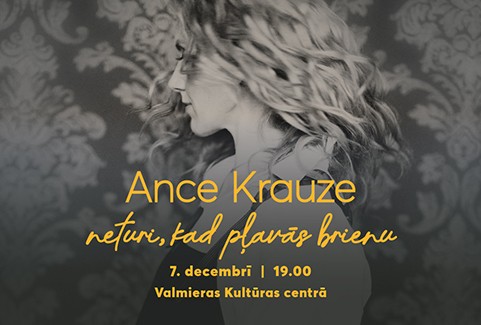 Izrādes "ANCE KRAUZE | Neturi, kad pļavās brienu..." attels