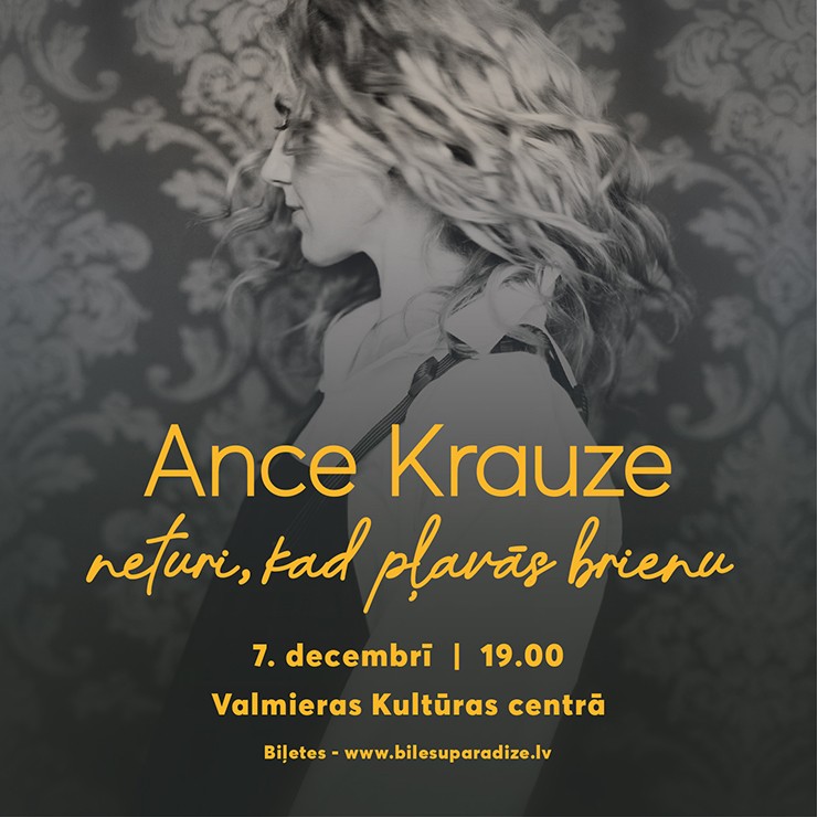 Izrādes "ANCE KRAUZE | Neturi, kad pļavās brienu..." attels