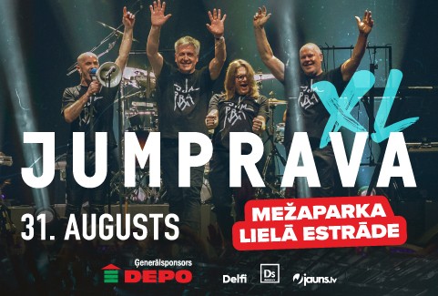 Izrādes "JUMPRAVA XL" attels