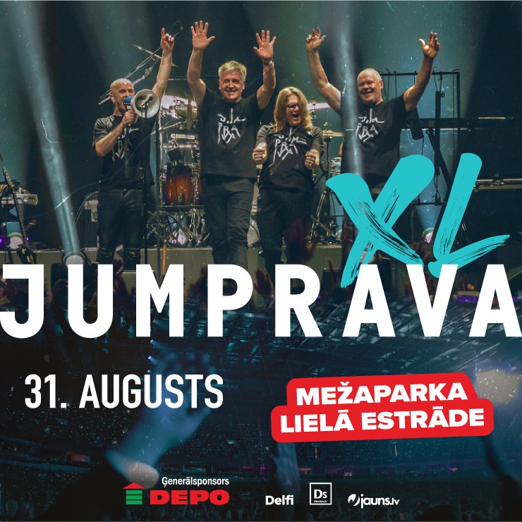 Izrādes "JUMPRAVA XL" attels