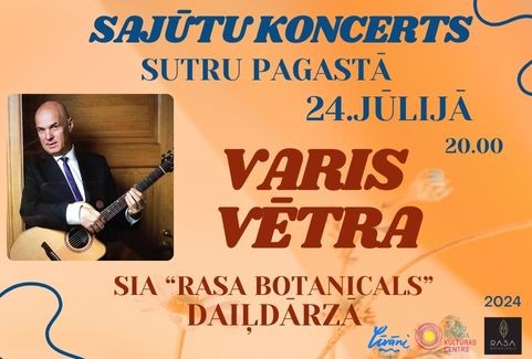 Изображение спектакля "SAJŪTU KONCERTI Līvānu NOVADĀ | VARIS VĒTRA"