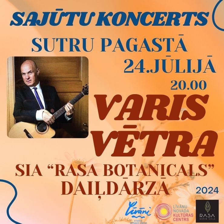 Изображение спектакля "SAJŪTU KONCERTI Līvānu NOVADĀ | VARIS VĒTRA"