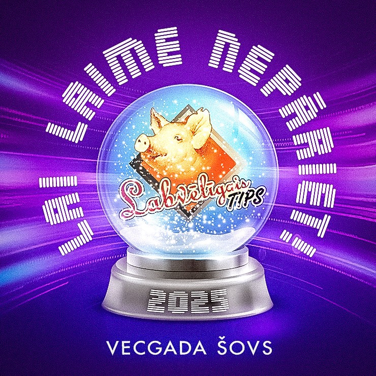 Izrādes "Grupa Labvēlīgais Tips VECGADA ŠOVS - LAI LAIME NEPĀRIET 2025" attels