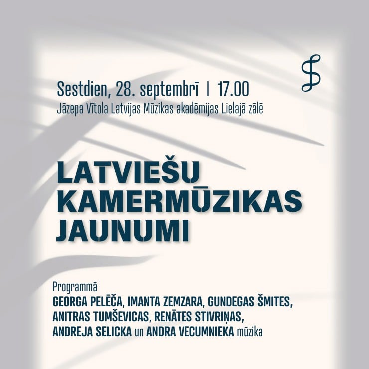 Izrādes "Latviešu kamermūzikas jaunumi" attels