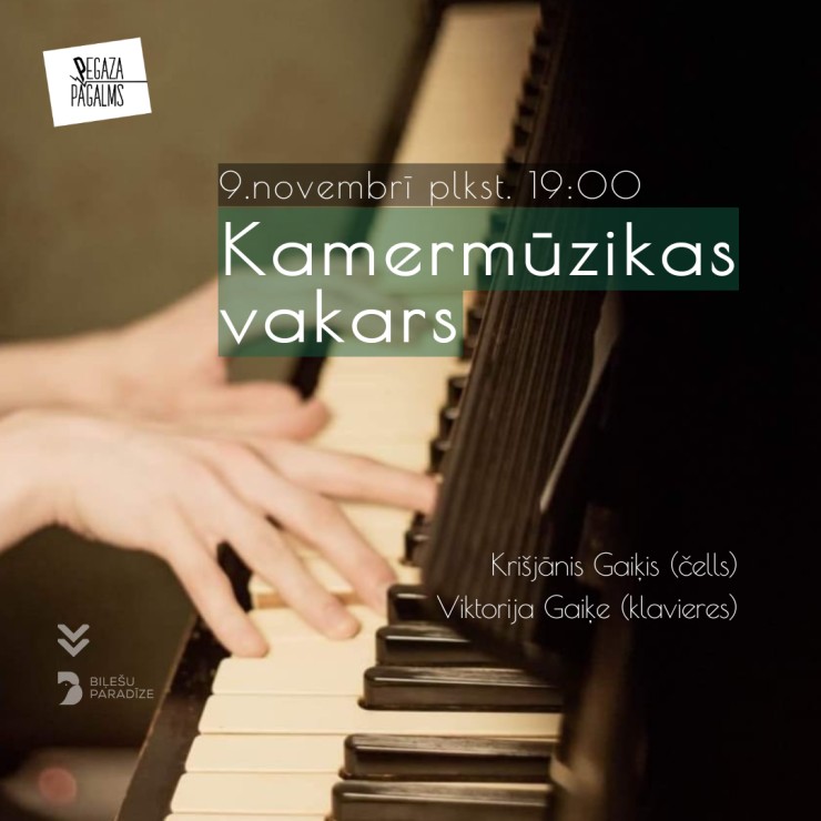 Izrādes "Kamermūzikas vakars" attels