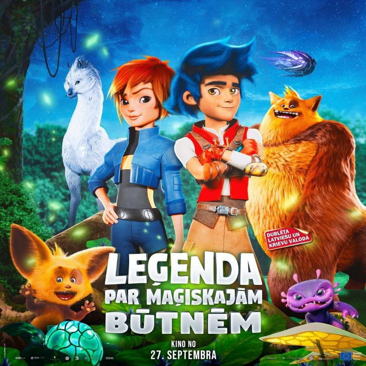 Izrādes "KINO/LEĢENDA PAR MAĢISKAJĀM BŪTNĒM" attels
