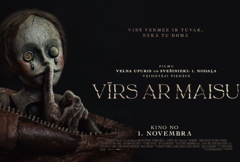 Izrādes "KINO/VĪRS AR MAISU" attels