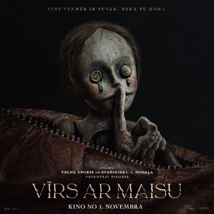 Izrādes "KINO/VĪRS AR MAISU" attels