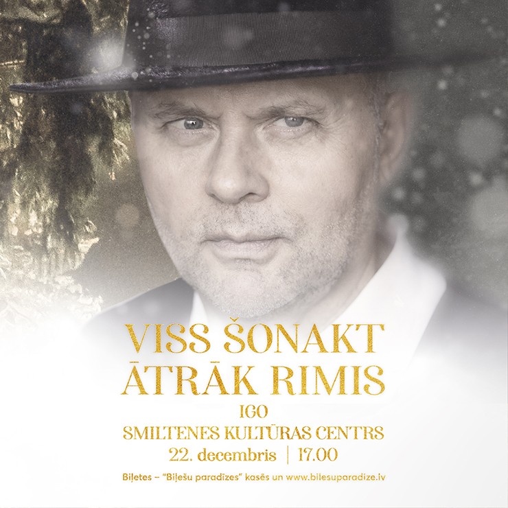 Izrādes "IGO | Viss šonakt ātrāk rimis" attels
