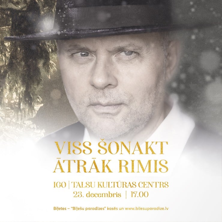 Izrādes "IGO | Viss šonakt ātrāk rimis" attels