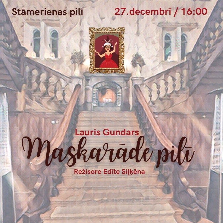 Izrādes "MASKARĀDE PILĪ | izrāde - piedzīvojums" attels