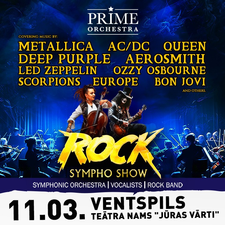 Izrādes "Prime Orchestra. ROCK SYMPHO SHOW – 2024/2025" attels
