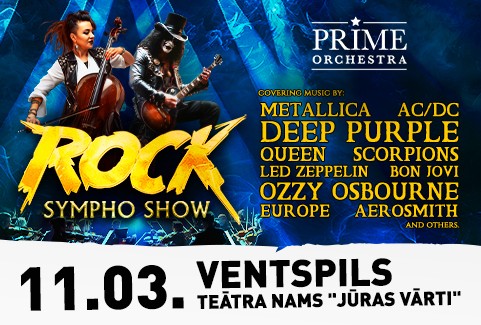 Izrādes "Prime Orchestra. ROCK SYMPHO SHOW – 2024/2025" attels