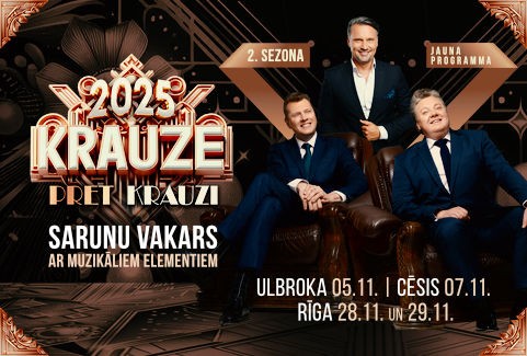 Izrādes "Krauze pret Krauzi 2025 – Otrā sezona" attels