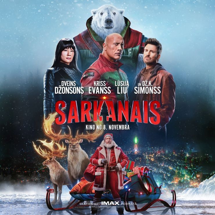 Izrādes "KINO/SARKANAIS" attels