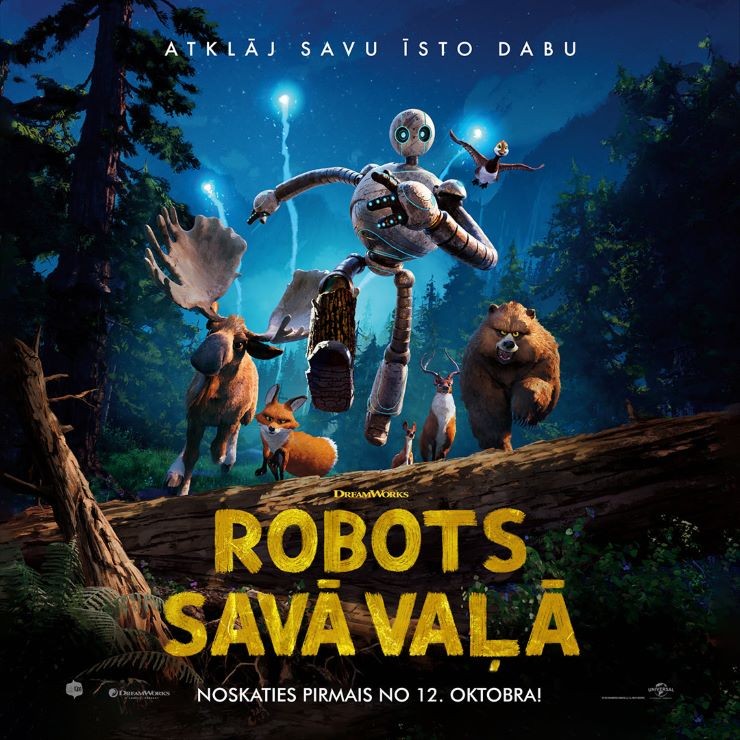 Izrādes "KINO/ROBOTS SAVĀ VAĻĀ" attels